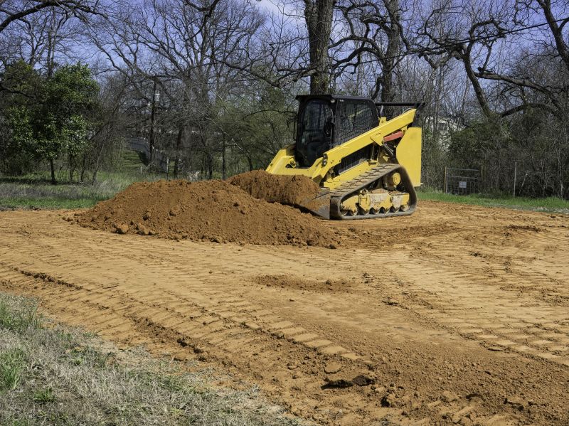 Site Preparation with Grading Equipment