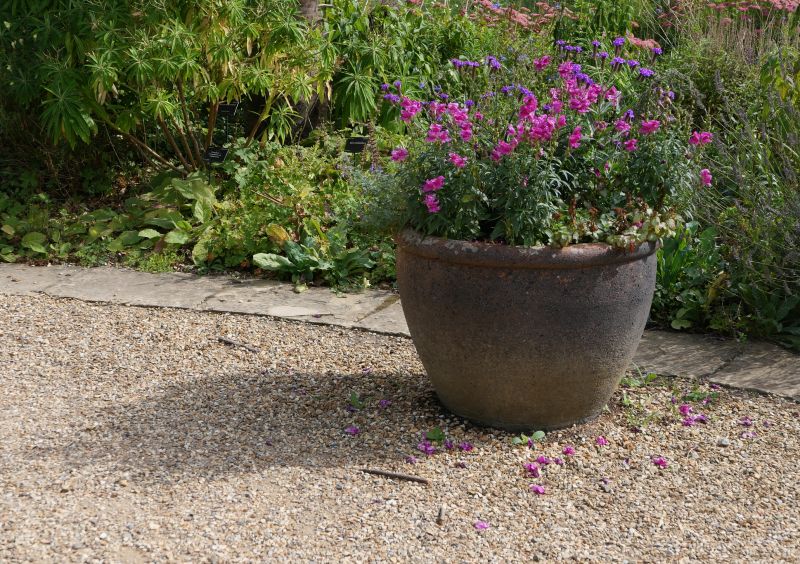 Spring Gravel Patio